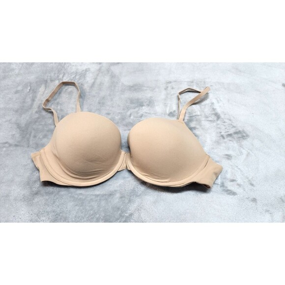 SKIMS 36C Clay Beige Fits Everybody T-Shirt Bra BA-DEM-9221 NWT - Picture 1 of 6